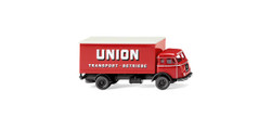 Wiking Henschel Box Truck Union Transport 1955-61 WK042502 HO Gauge