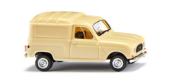 Wiking Renault 4 Box Van Ivory 1961-67 WK022505 HO Gauge
