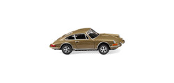 Wiking Porsche 911 Coupe Khaki Grey 1963-73 WK016004 HO Gauge