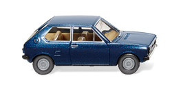 Wiking VW Polo 1 Bahama Metallic Blue 1975-79 WK003645 HO Gauge