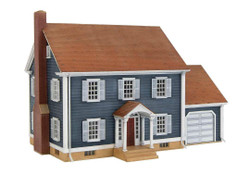 Walthers Cornerstone Colonial House Kit WH933-4153 HO Gauge