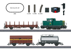 Marklin SNCB DHG700 Diesel Freight Starter Set III (~AC-Sound) MN29464 HO Gauge