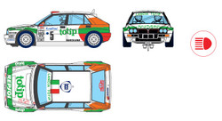 SCX Advance Lancia Delta Integrale Totip SCXE10480 1:32