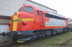 Piko Expert Strabag Nohab Diesel Locomotive V (~AC-Sound) PK52492 HO Gauge