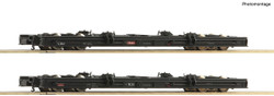Roco CSD Bogie Roller Wagon Set (2) III RC34068 HO Gauge