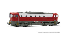 Rivarossi HUPAC D753.7 Diesel Locomotive Red/Grey V HR2929 HO Gauge