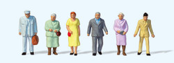 Preiser Pedestrians (6) Standard Figure Set PR14090 HO Gauge