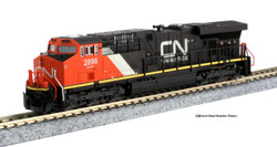 Kato GE ES44DC Gevo Loco Canadian National 2930 K176-8951 N Gauge