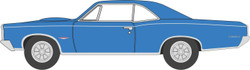 Oxford Diecast Pontiac GTO 1966 Fontaine Blue OD87PG66001 HO Gauge