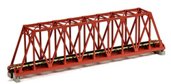 Kato Unitrack (S248T) Straight Truss Girder Bridge Red/Brwn 248mm K20-429 N Gauge