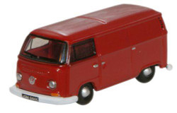 Oxford Diecast Volkswagen Van Bay Window Senegal Red/White ODNVW005 N Gauge