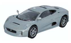 Oxford Diecast Jaguar C-X75 Silver OD76JCX75001 OO Gauge