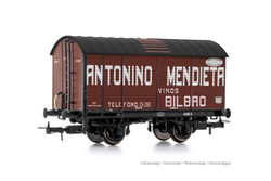 Electrotren Norte Wine Wagon Antonio Mendieta Vinos Bilbao III HE6060 HO Gauge