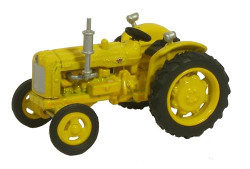 Oxford Diecast Fordson Tractor Yellow Highways OD76TRAC003 OO Gauge