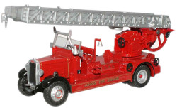Oxford Diecast Leyland TLM Fire Engine London Fire Brigade OD76TLM001 OO Gauge
