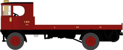 Oxford Diecast Sentinel Flatbed LMS OD76SEN001 OO Gauge