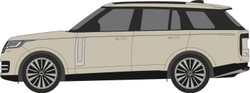 Oxford Diecast Range Rover L460 SWB 1st Edition Batumi Gold OD76RR5S001 OO Gauge