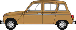 Oxford Diecast Renault 4 Marron Glace OD76RN004 OO Gauge