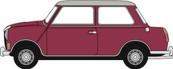 Oxford Diecast Riley Elf MkIII Damask Red/Whitehall Beige OD76RE004 OO Gauge