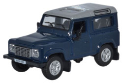 Oxford Diecast Land Rover Defender 2013 Tamar Blue OD76LRDF002 OO Gauge