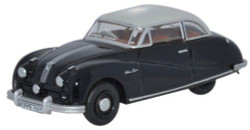 Oxford Diecast Austin Atlantic Saloon Black/Grey (Gaydon) OD76ATL003 OO Gauge
