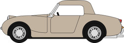 Oxford Diecast Austin Healy Frogeye Sprite Nevada Beige OD76AHF004 OO Gauge