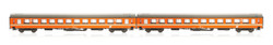Jagerndorfer OBB UIC-X 2nd Class Coach Set (2) V JC60150 N Gauge