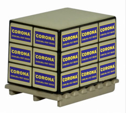 Oxford Diecast Pallet Loads Corona Squash OD76ACC011 OO Gauge
