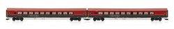 Jagerndorfer OBB Railjet Coach Set (2) VI JC70217 HO Gauge