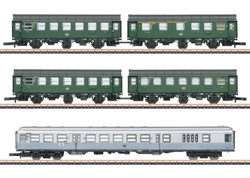 Marklin DB Commuter Shuttle Train Coach Set (5) III MN87074 1:220