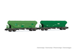 Arnold RENFE TT5 Silo Wagon Set Green (2) V HIN6624 N Gauge