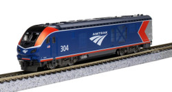Kato ALC-42 Charger Loco Amtrak PhVI 304 (DCC-Fitted) K176-6053-DCC N Gauge