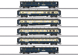 Marklin CIWL Edelweiss Parlour Car Express Coach Set (6) II MN42470 HO Gauge