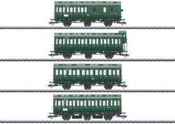 Marklin DB 3 Axle Coach Set (4) III MN42046 HO Gauge