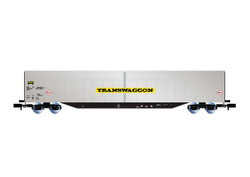 Arnold CH-TWA Habbins Sliding Wall Wagon Transwaggon Silver/Bk VI HIN6638 N Gauge