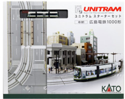 Kato Unitram Hiroden 1000 LRV Starter Set K40-902 N Gauge