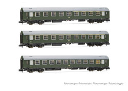 Arnold DR OSShD Type B Coach Set (3) III HIN4421 N Gauge