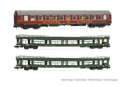 Arnold DR OSShD Type B Spree-Alpen-Express Coach Set (3) IV HIN4424 N Gauge