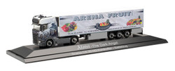 Herpa Scania CS20 HD Refrigerated Box Semitrailer Arena Fruit HA122269 HO Gauge