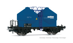 Rivarossi FS 2 Dome Silo Wagon Ausiliare Blue IV HR6573 HO Gauge