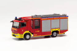 Herpa MB Atego '13 Ziegler Z-Cab Feuerwehr Weissenbrunn HA097314 HO Gauge