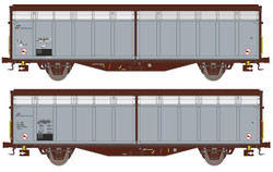 Hobbytrain FS Trenitalia Hbbillns Van Set (2) V H24681 N Gauge
