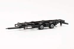 Herpa Tandem Volume Trailer Chassis (2) HA085533 HO Gauge