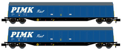 Hobbytrain Pimk Rail Habis High Capacity Bogie Wagon Set (2) VI H23445 N Gauge