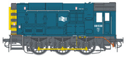 Dapol Class 08 538 BR Blue w/Wasp Stripes (DCC-Sound) DA7D-008-020S O Gauge