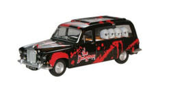 Oxford Diecast Daimler Hearse London Dungeons ODSP054 OO Gauge