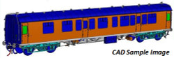 Lionheart BR Mk1 CK E15343 Maroon (DCC-Fitted) DALHT7P-001-809D O Gauge