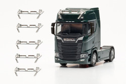 Herpa Scania Lamp Brackets & Indicators Chrome (6) HA054256 HO Gauge