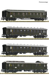 Fleischmann DRG Express Coach Set (4) II FM6260006 N Gauge