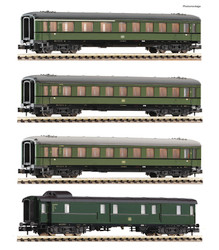 Fleischmann DB Express Coach Set (4) IV FM6260004 N Gauge